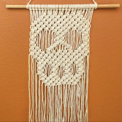 Skull Macrame