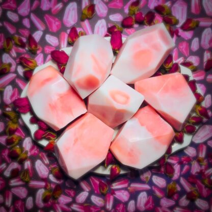 Rose Quartz Gemstone Soap